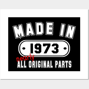 Made In 1973 Nearly All Original Parts Posters and Art